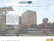 Tablet Screenshot of dentistamedicasur.com.mx